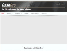 Tablet Screenshot of cashdro.com